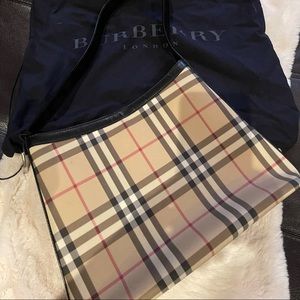 Burberry vintage check bag. Authentic